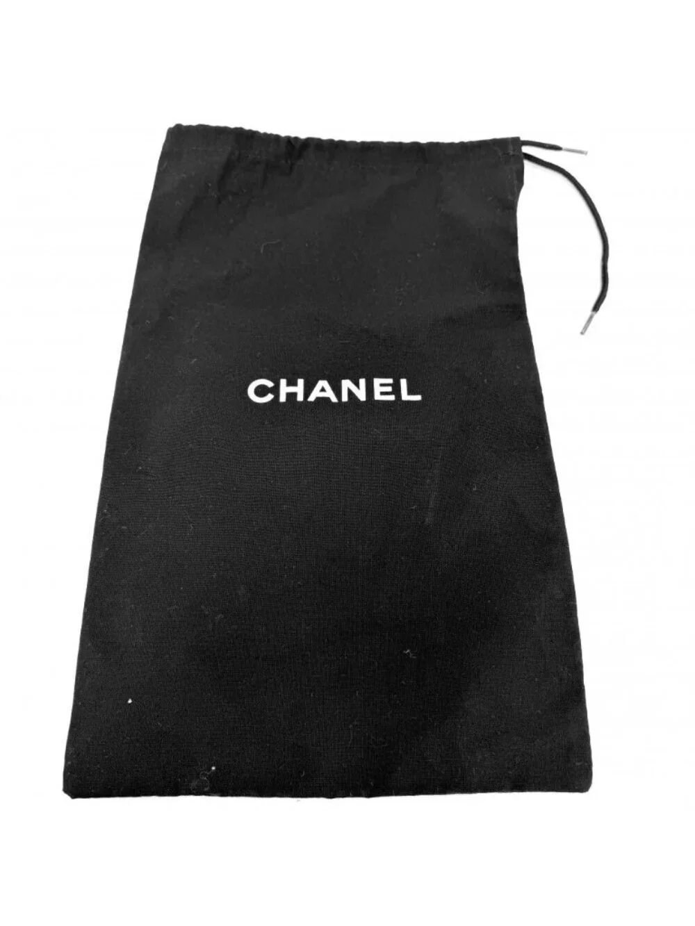 Chanel Shoulder Bag Quilted CC Logo Crossbody Chain Pochette Lambskin Black